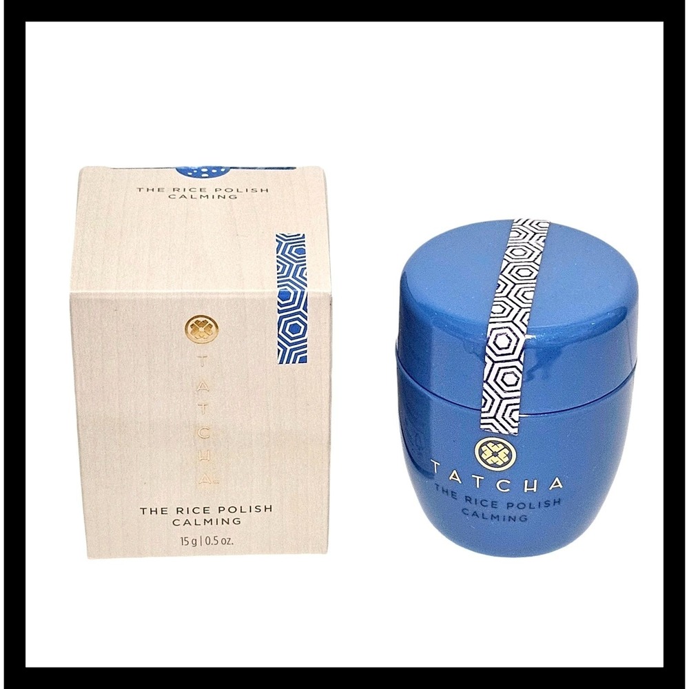 TATCHA The Rice Polish CALMING Powder 0.5 oz. Travel Size New